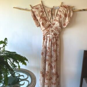 Like new puff sleeve midi